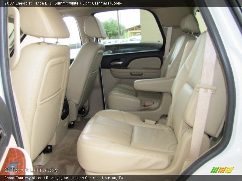 Summit White / Light Cashmere/Ebony 2007 Chevrolet Tahoe LTZ