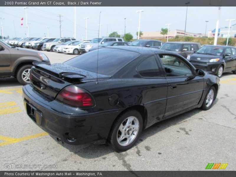 Black / Dark Pewter 2003 Pontiac Grand Am GT Coupe