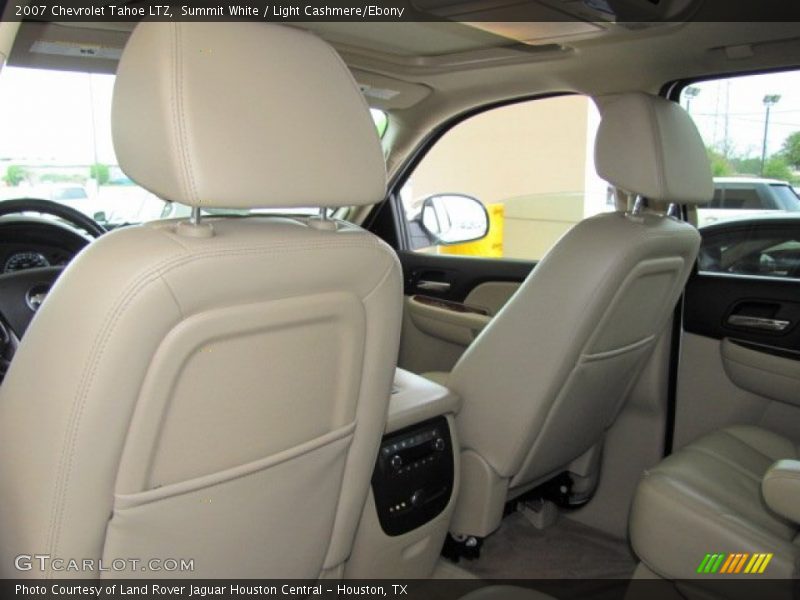 Summit White / Light Cashmere/Ebony 2007 Chevrolet Tahoe LTZ