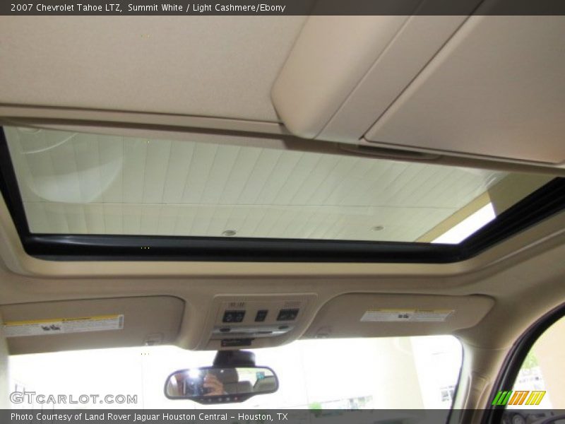 Summit White / Light Cashmere/Ebony 2007 Chevrolet Tahoe LTZ