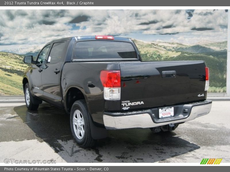 Black / Graphite 2012 Toyota Tundra CrewMax 4x4