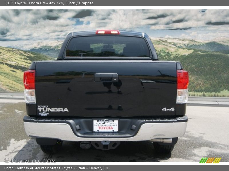 Black / Graphite 2012 Toyota Tundra CrewMax 4x4