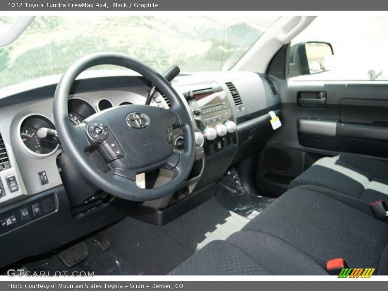 Black / Graphite 2012 Toyota Tundra CrewMax 4x4