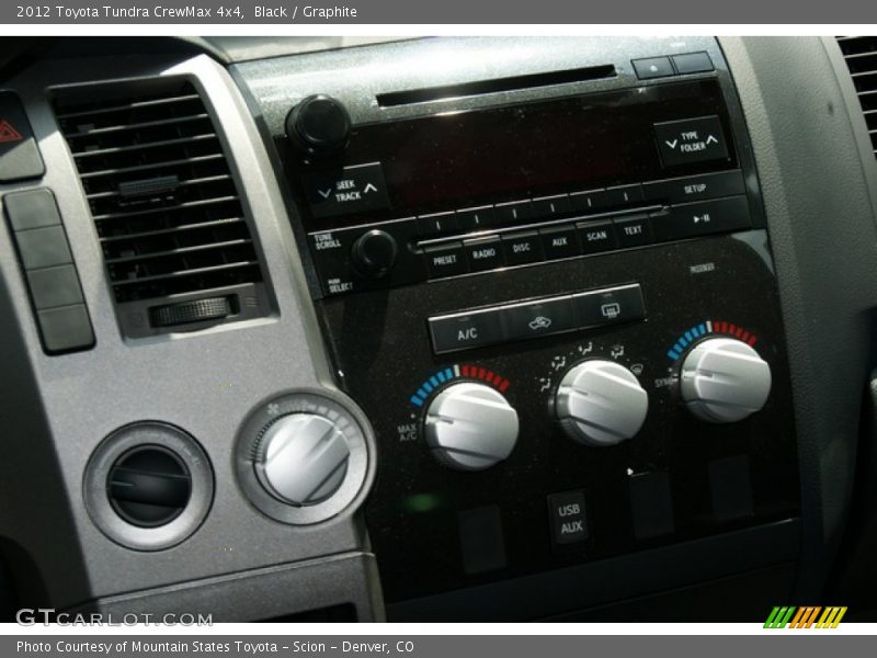Black / Graphite 2012 Toyota Tundra CrewMax 4x4