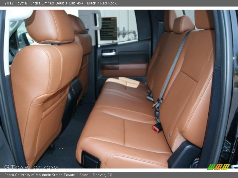  2012 Tundra Limited Double Cab 4x4 Red Rock Interior