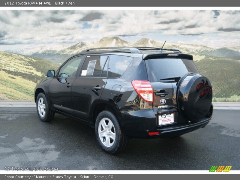 Black / Ash 2012 Toyota RAV4 I4 4WD
