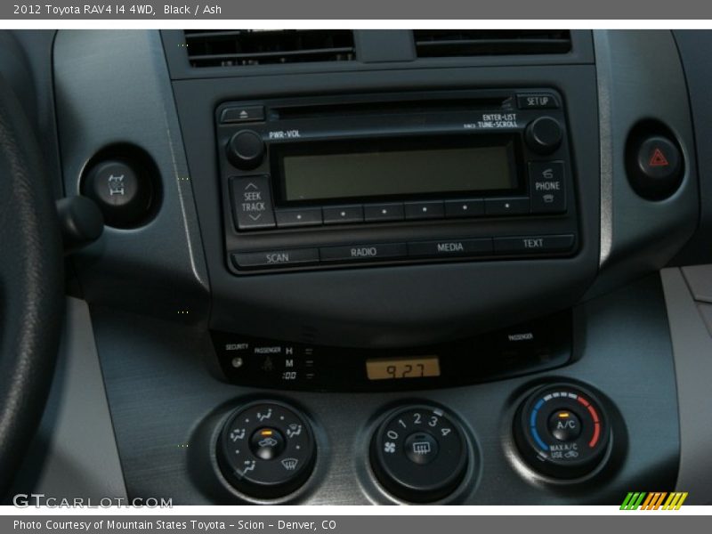 Black / Ash 2012 Toyota RAV4 I4 4WD