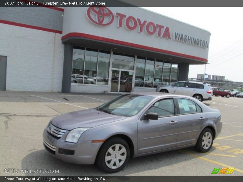 Tungsten Grey Metallic / Light Stone 2007 Ford Fusion S