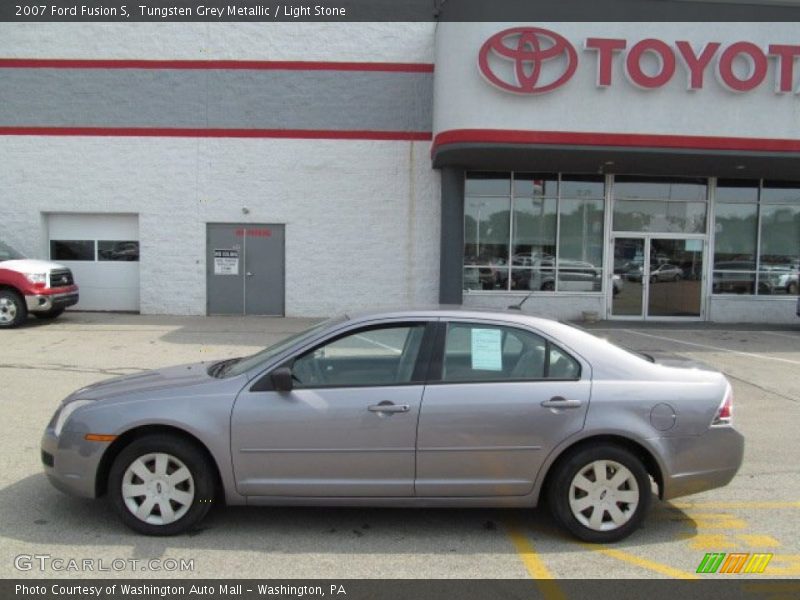 Tungsten Grey Metallic / Light Stone 2007 Ford Fusion S