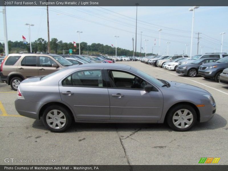Tungsten Grey Metallic / Light Stone 2007 Ford Fusion S