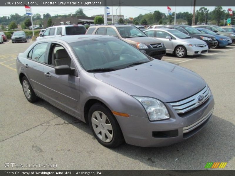 Tungsten Grey Metallic / Light Stone 2007 Ford Fusion S