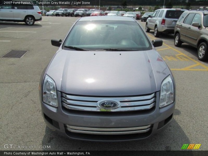 Tungsten Grey Metallic / Light Stone 2007 Ford Fusion S