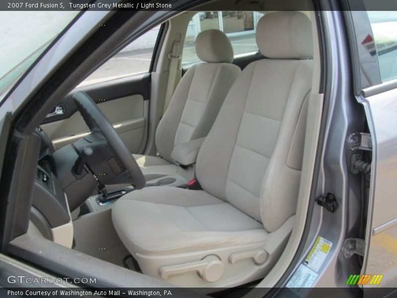 Tungsten Grey Metallic / Light Stone 2007 Ford Fusion S
