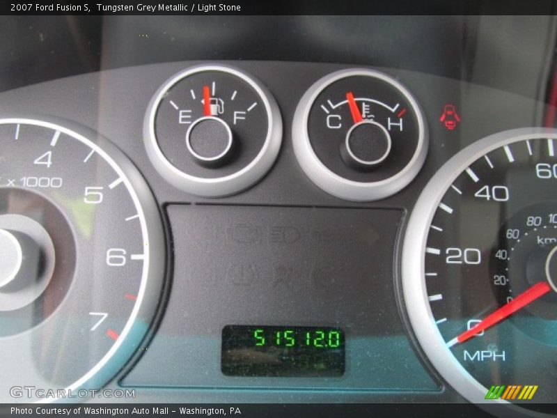 Tungsten Grey Metallic / Light Stone 2007 Ford Fusion S