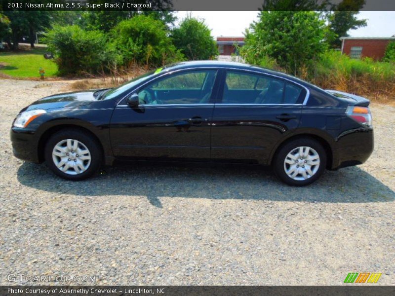 Super Black / Charcoal 2012 Nissan Altima 2.5 S