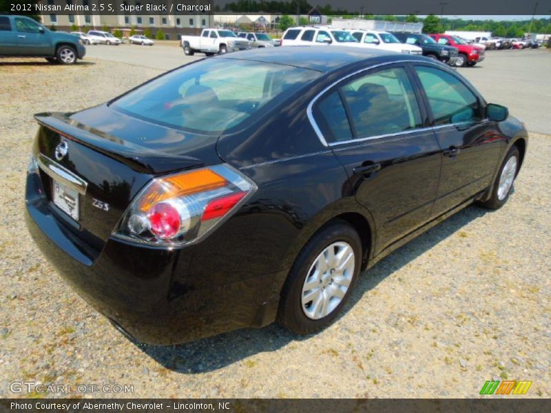 Super Black / Charcoal 2012 Nissan Altima 2.5 S