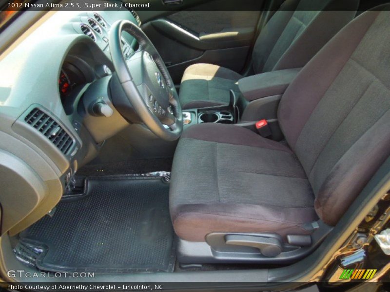 Super Black / Charcoal 2012 Nissan Altima 2.5 S