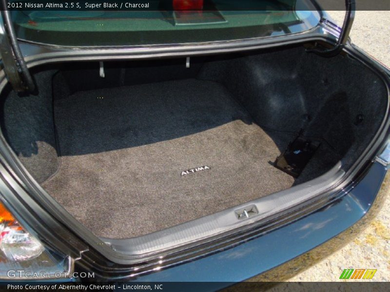 Super Black / Charcoal 2012 Nissan Altima 2.5 S