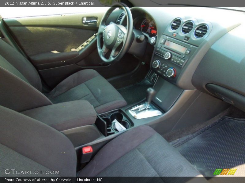 Super Black / Charcoal 2012 Nissan Altima 2.5 S