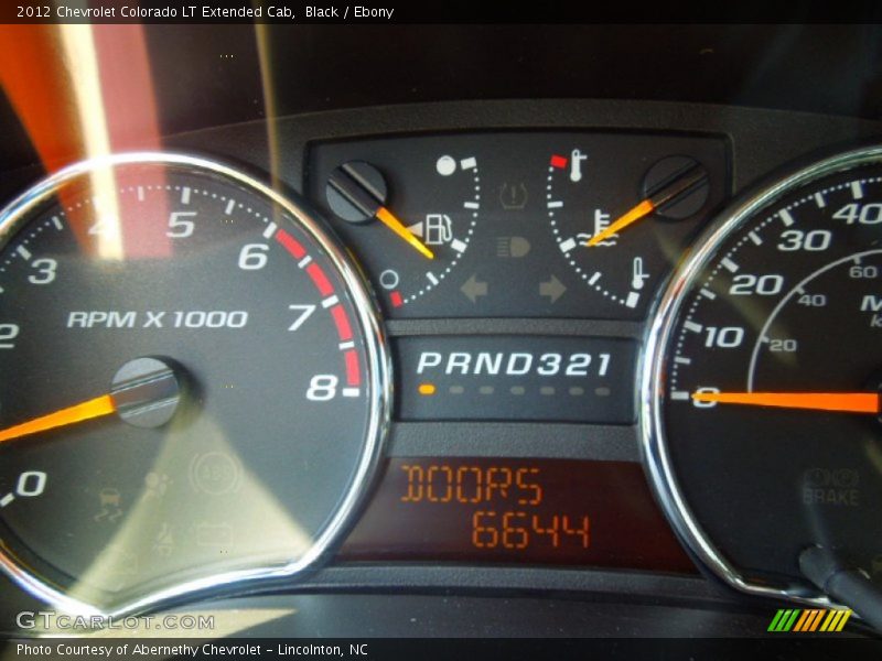 Black / Ebony 2012 Chevrolet Colorado LT Extended Cab