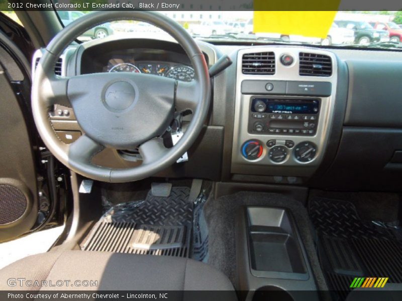 Dashboard of 2012 Colorado LT Extended Cab