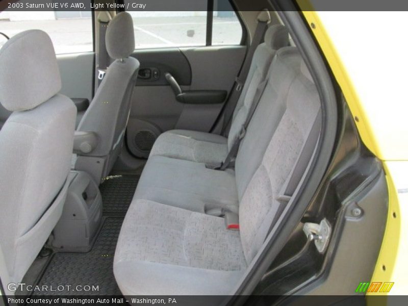 Light Yellow / Gray 2003 Saturn VUE V6 AWD