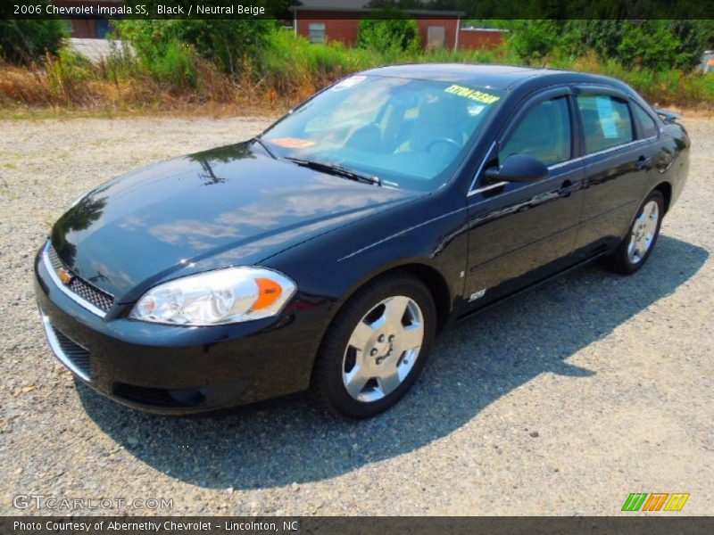 Black / Neutral Beige 2006 Chevrolet Impala SS