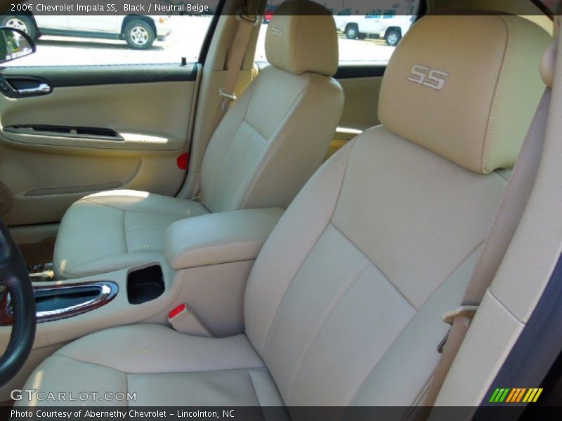 Black / Neutral Beige 2006 Chevrolet Impala SS