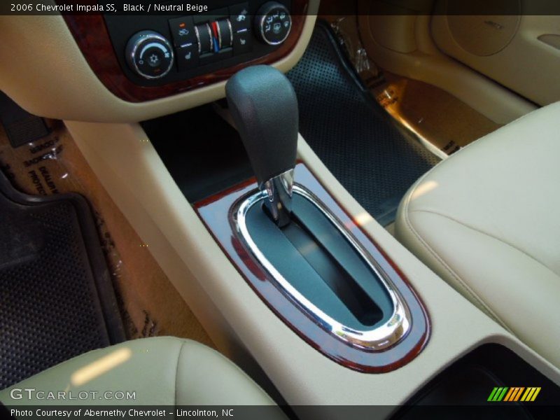Black / Neutral Beige 2006 Chevrolet Impala SS