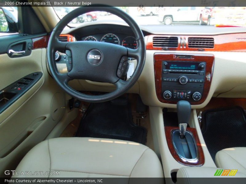Black / Neutral Beige 2006 Chevrolet Impala SS