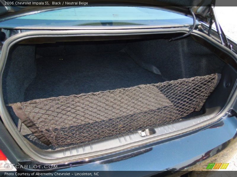 Black / Neutral Beige 2006 Chevrolet Impala SS