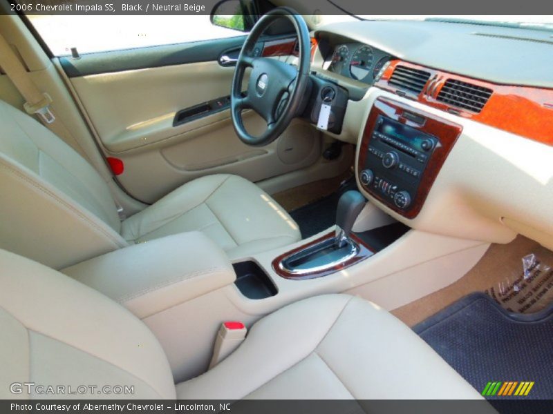 Black / Neutral Beige 2006 Chevrolet Impala SS