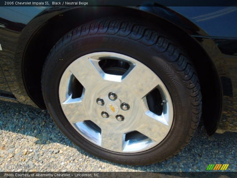 Black / Neutral Beige 2006 Chevrolet Impala SS