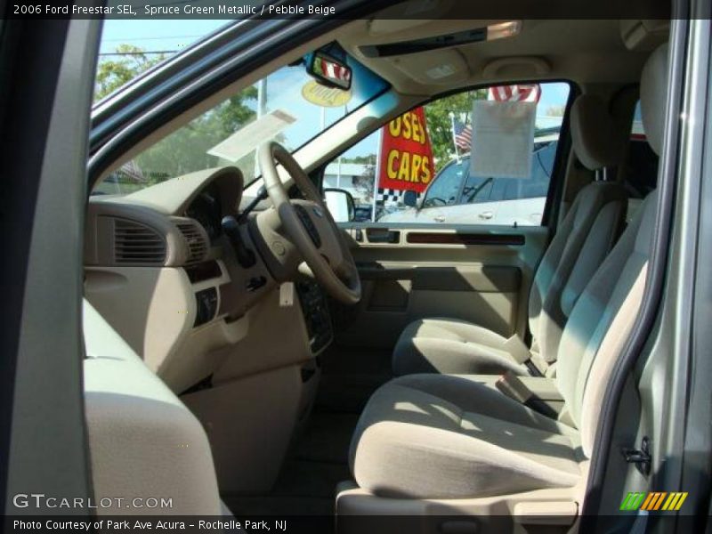 Spruce Green Metallic / Pebble Beige 2006 Ford Freestar SEL