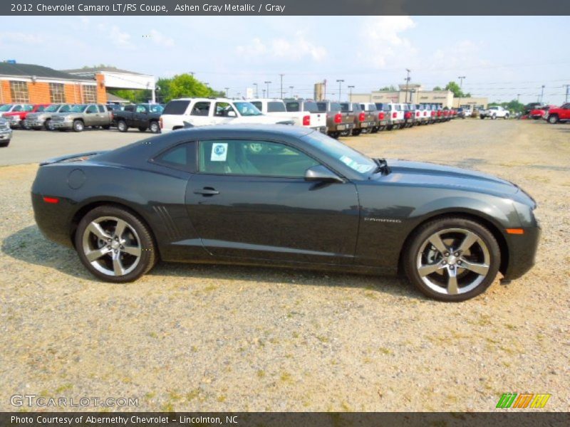 Ashen Gray Metallic / Gray 2012 Chevrolet Camaro LT/RS Coupe