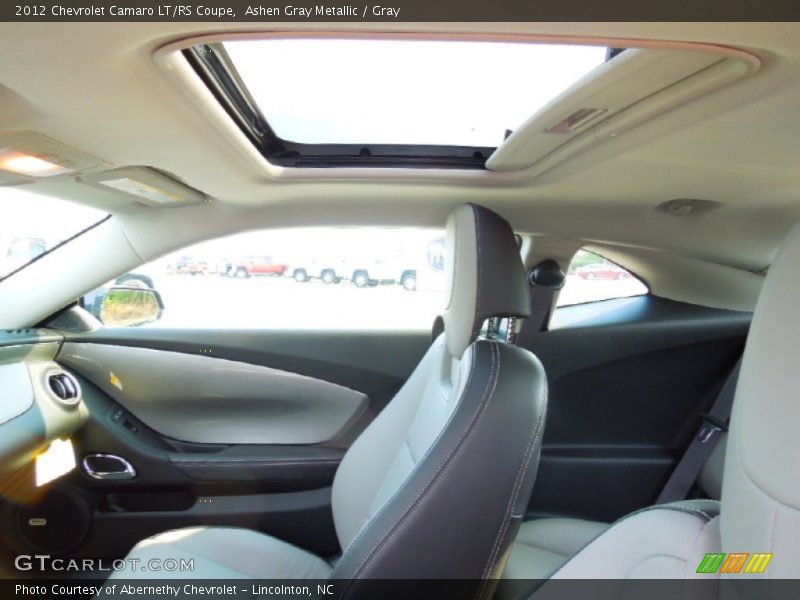 Ashen Gray Metallic / Gray 2012 Chevrolet Camaro LT/RS Coupe