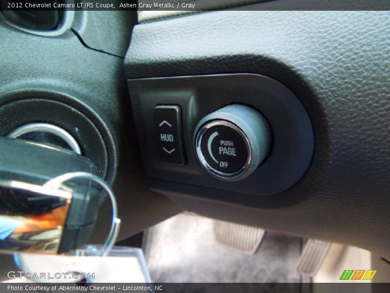 Ashen Gray Metallic / Gray 2012 Chevrolet Camaro LT/RS Coupe