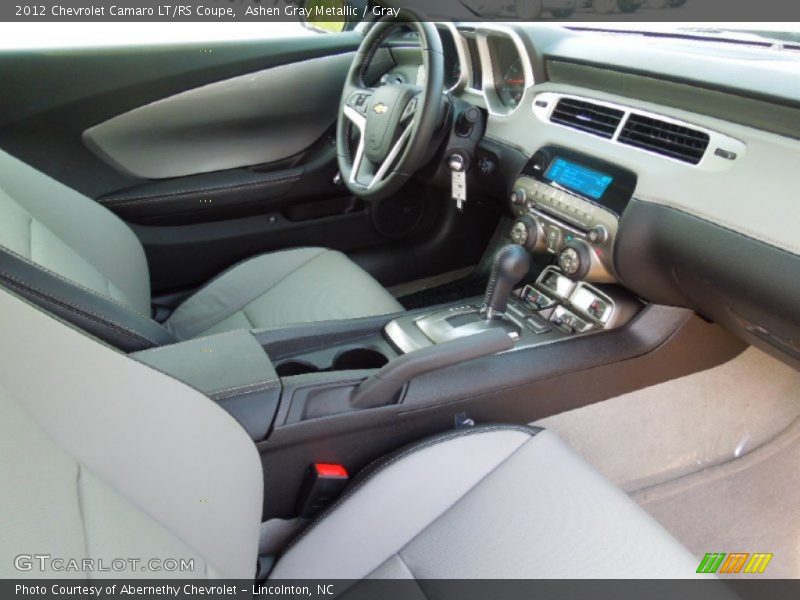 Ashen Gray Metallic / Gray 2012 Chevrolet Camaro LT/RS Coupe