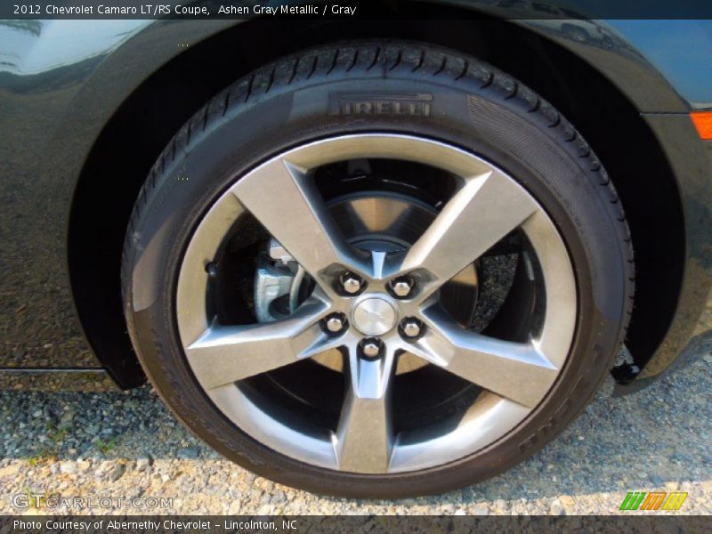 Ashen Gray Metallic / Gray 2012 Chevrolet Camaro LT/RS Coupe