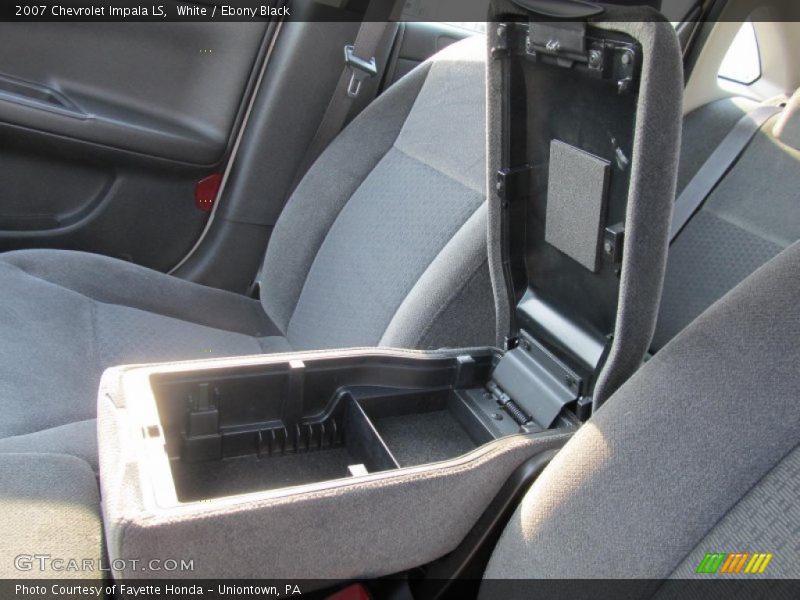 White / Ebony Black 2007 Chevrolet Impala LS