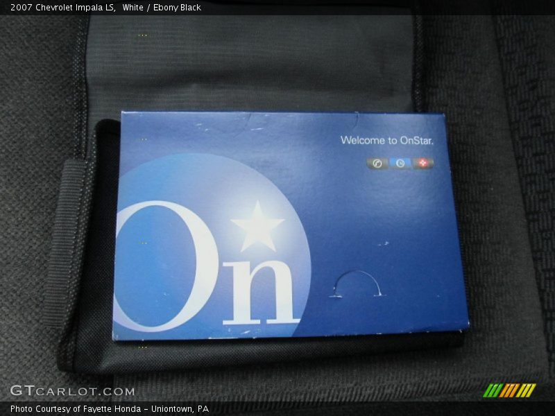 White / Ebony Black 2007 Chevrolet Impala LS