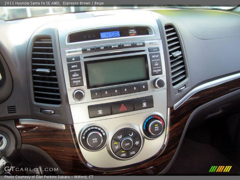 Espresso Brown / Beige 2011 Hyundai Santa Fe SE AWD