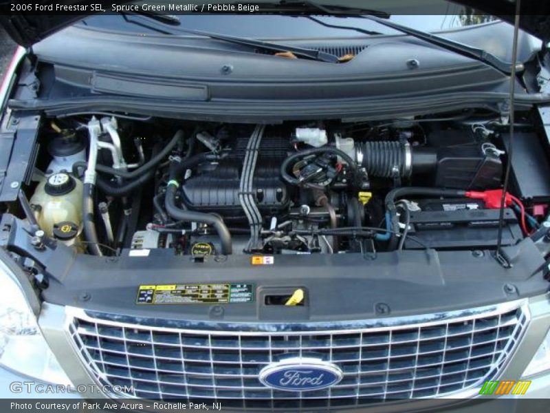Spruce Green Metallic / Pebble Beige 2006 Ford Freestar SEL
