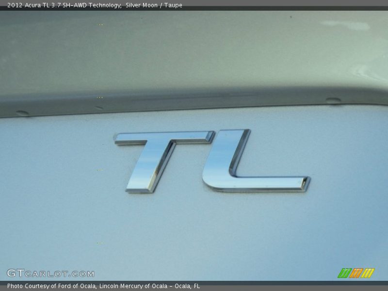 Silver Moon / Taupe 2012 Acura TL 3.7 SH-AWD Technology
