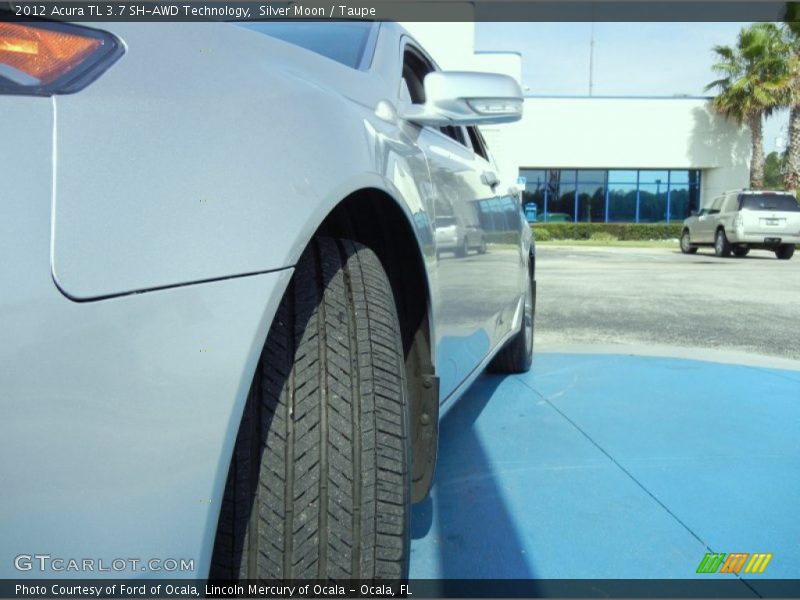 Silver Moon / Taupe 2012 Acura TL 3.7 SH-AWD Technology