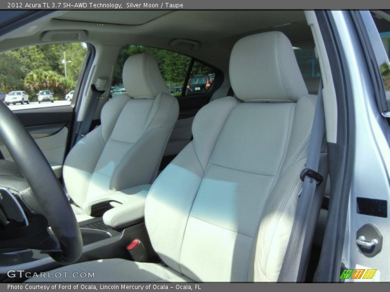 Silver Moon / Taupe 2012 Acura TL 3.7 SH-AWD Technology