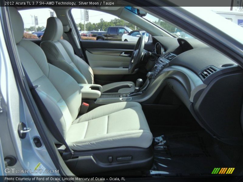 Silver Moon / Taupe 2012 Acura TL 3.7 SH-AWD Technology