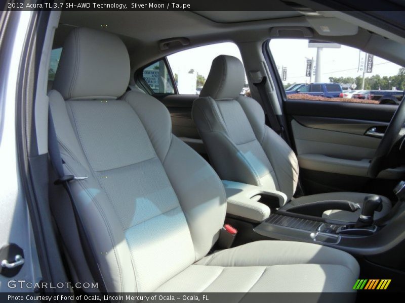 Silver Moon / Taupe 2012 Acura TL 3.7 SH-AWD Technology