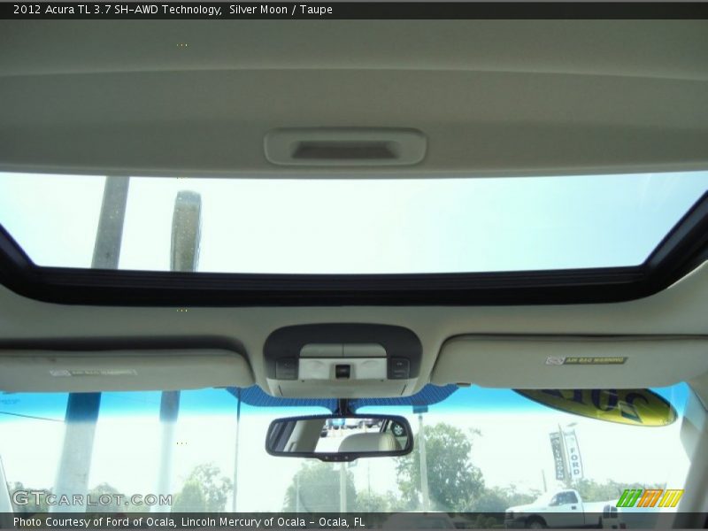 Silver Moon / Taupe 2012 Acura TL 3.7 SH-AWD Technology