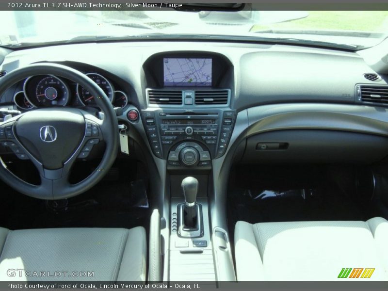 Silver Moon / Taupe 2012 Acura TL 3.7 SH-AWD Technology
